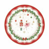 Prato Magie de Noel 19cm
